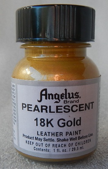 18K Gold pearlescent paint 